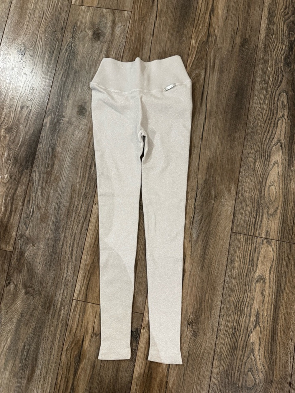 Bombshell Sportswear white Sparkle Leggings